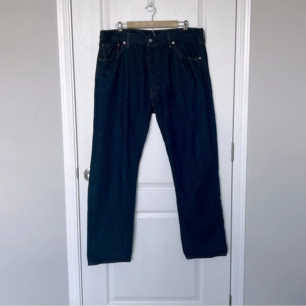 NWOT Levi’s Men’s 501 Original Shrink to Fit Jeans Button Fly Size 40W X 34L